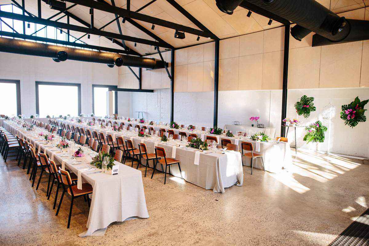 Warehouse Weddings at Peter Rowland