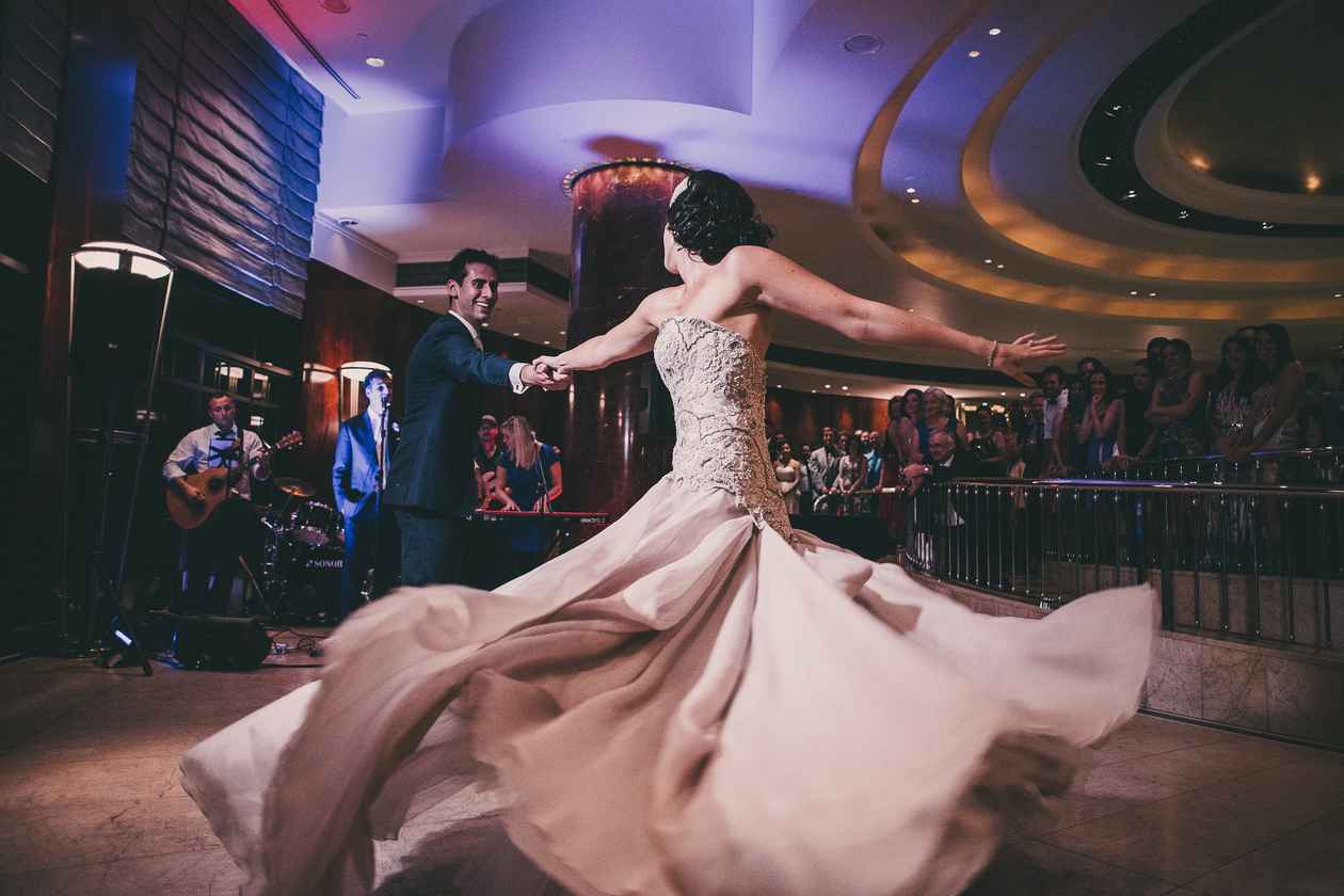 Catherine and Geoff at Park Hyatt Melbourne
