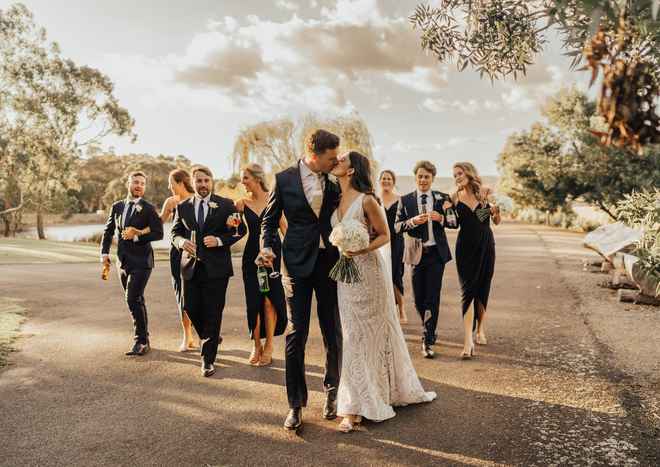 Formal outdoor wedding hotsell