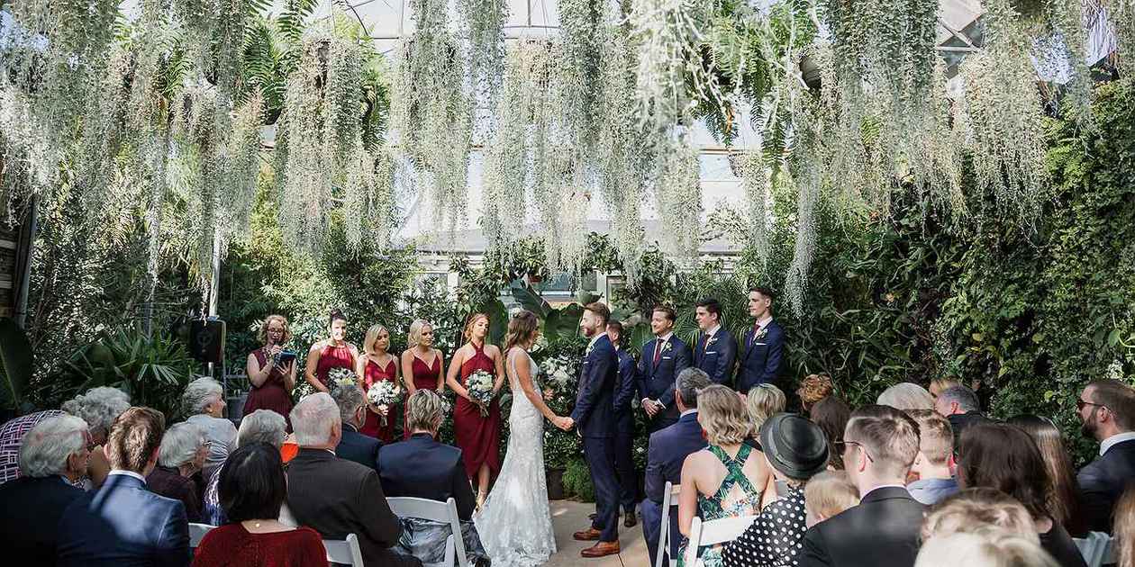Glasshaus Inside Wedding Venue in Melbourne