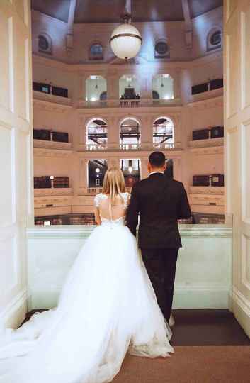 Elizabeth & Glenn at State Library of Victoria