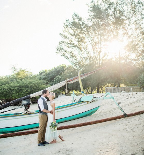 Jess and Mathew at Pondok Santi Estate