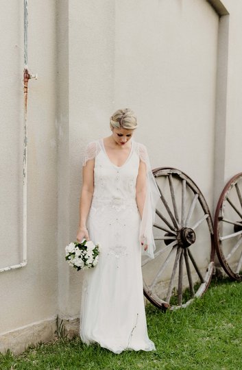 Jess and Michael at RipponLea Estate