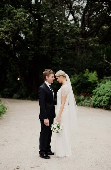 Jess and Michael at RipponLea Estate