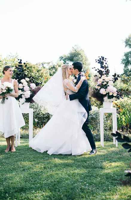 Brigitte and Angus at Abbotsford Convent