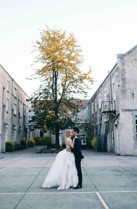 Brigitte and Angus at Abbotsford Convent