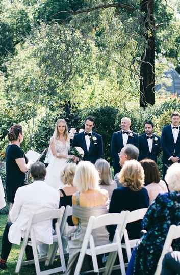 Brigitte and Angus at Abbotsford Convent