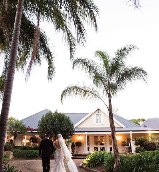 Randa and Peter at Oatlands House