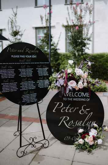 Peter and Rosalyn at Hotel Kurrajong