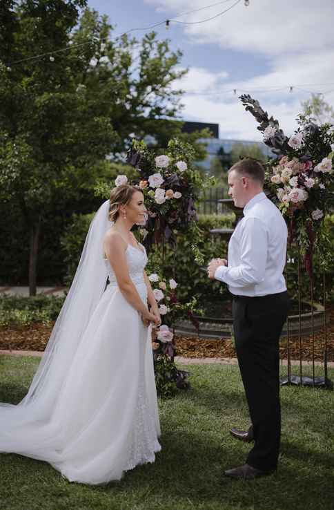 Peter and Rosalyn at Hotel Kurrajong