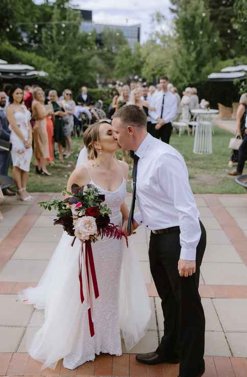 Peter and Rosalyn at Hotel Kurrajong