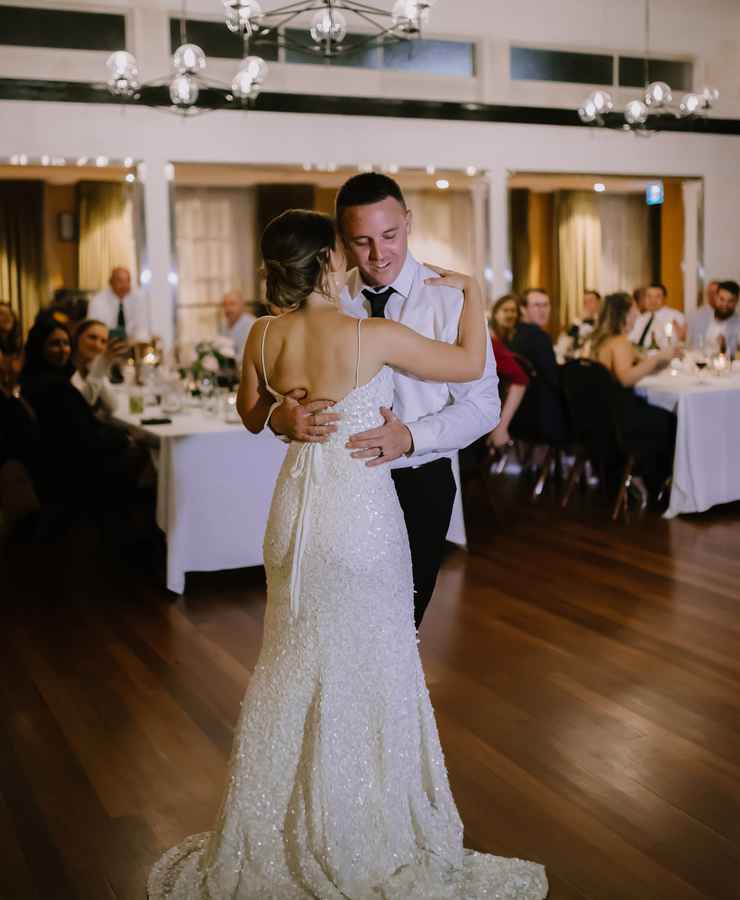 Peter and Rosalyn at Hotel Kurrajong