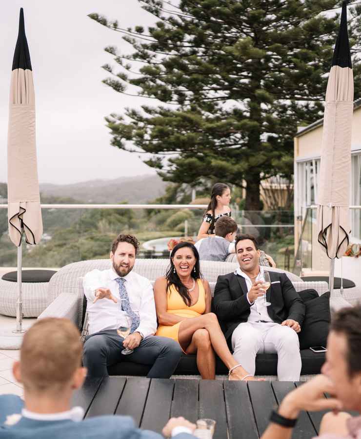 Rosa and Hayes at Jonah's Whale Beach