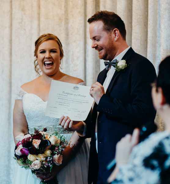 Jaclyn & Corey at Showtime Events Centre