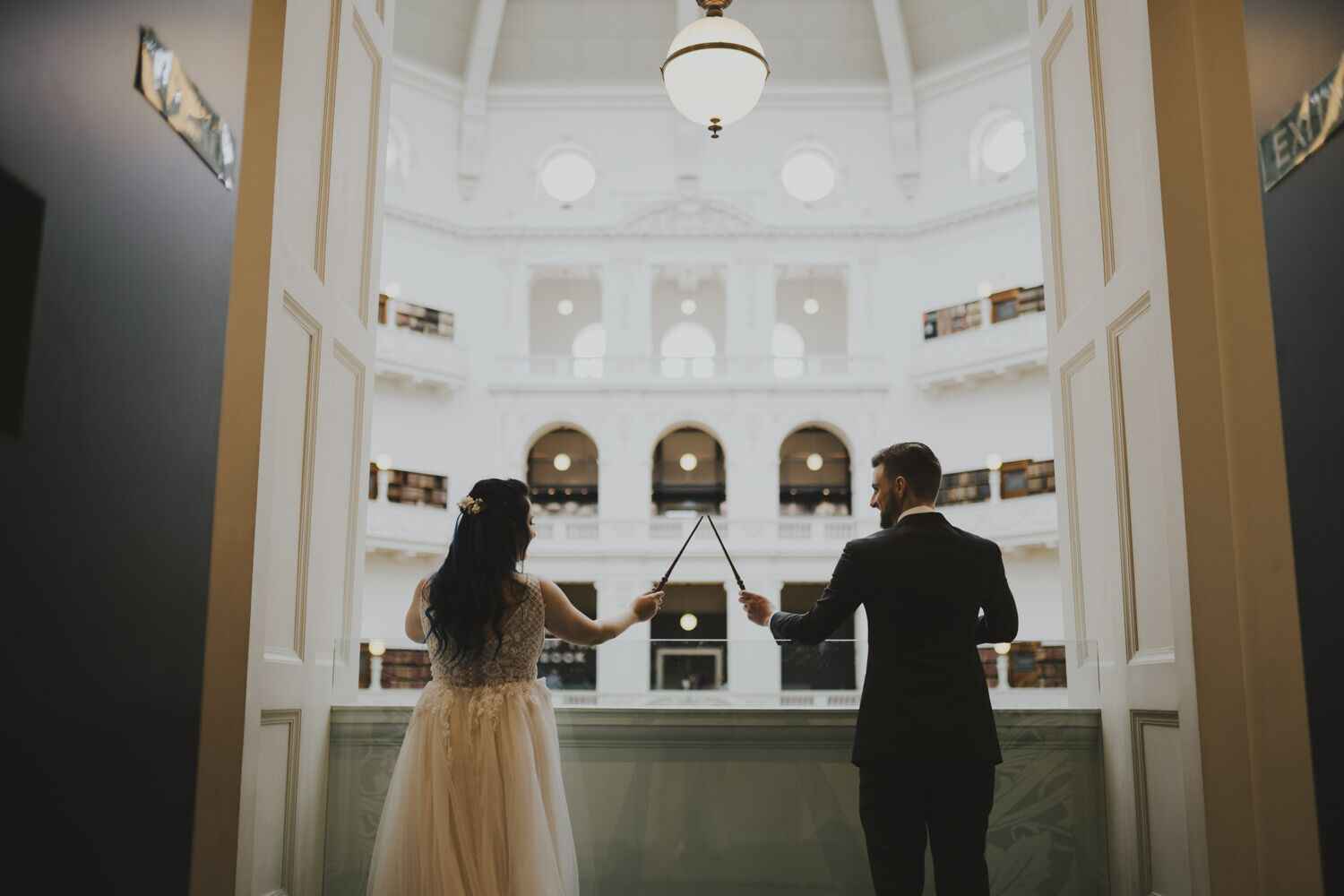 Giulia & Stuart’s Wedding at The State Library of Victoria