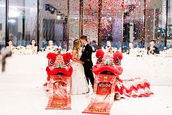 Aerial South Wharf Weddings