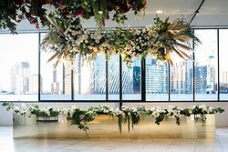 Aerial South Wharf Weddings