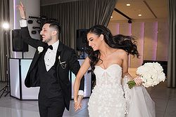 Aerial South Wharf Weddings