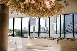 Aerial South Wharf Weddings