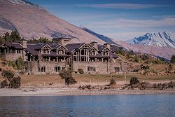 Blanket Bay - Main Lodge from lake