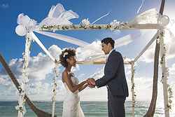 Perfect Wedding by The Beach - Club Med at Real Weddings