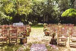 Outdoor Garden Wedding Reception - The Cosmopolitan Hotel Trentham at Real Weddings