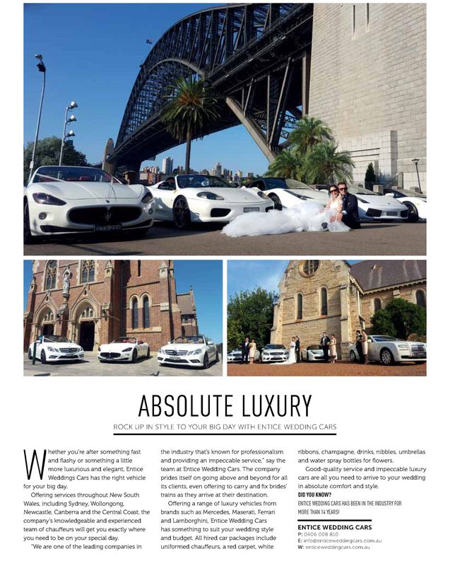 Entice Wedding Cars