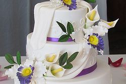 Frangipani Cakes