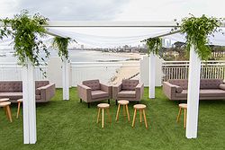 Food Desire Rooftop Weddings - Harbour Room at Real Weddings