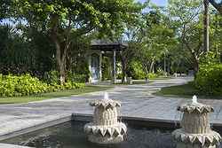 Jumeirah Bali Water Feature and Pathway