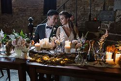 Historic Wedding Venues - Montsalvat at Real Weddings
