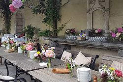 Elegant Garden Weddings - Montsalvat at Real Weddings