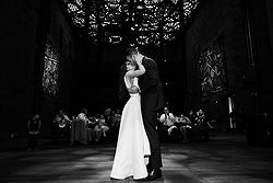 Art Deco Wedding Venue - NGV at Real Weddings