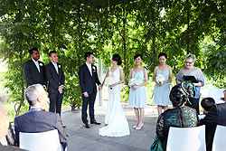 Outdoor Wedding Ceremony Venues - NGV at Real Weddings