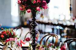 Flower Table Setup for Weddings - Ovolo Incholm at Real Weddings