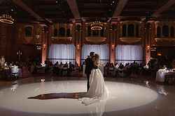 Bride and Groom Wedding Dance at Plaza Ballroom Weddings
