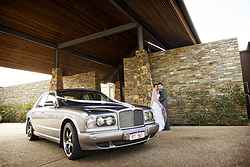 Elegant Bridal Car - Pullman Bunker Bay at Real Weddings