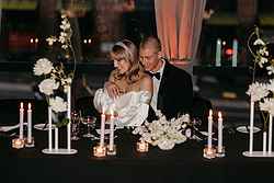 Happy Couple  - Q Events by Metropolis