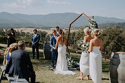 Garden Wedding Coldstream - The Riverstone Estate at Real Weddings