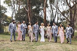 Elegant Outdoor Wedding Macedon Ranges - Roomba's at Real Weddings