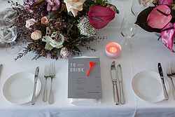 Wedding Table Setup at Royal Brighton Yacht Club