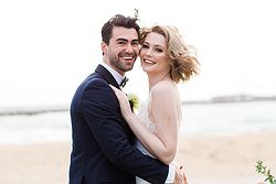 Beach Wedding Photos at Royal Brighton Yacht Club
