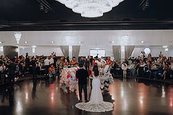 A joyful celebration of love and cultural traditions at San Remo Ballroom.