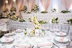 Wedding Table Setup at JW Marriott Gold Coast