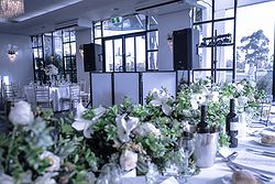 Wedding Reception Flowers at Ultima Function Centre