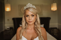 White Hair and Makeup