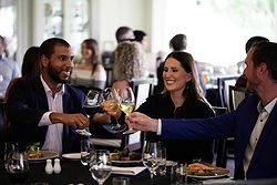 Indoor Wedding Reception VIC - Woodlands Golf Club at Real Weddings